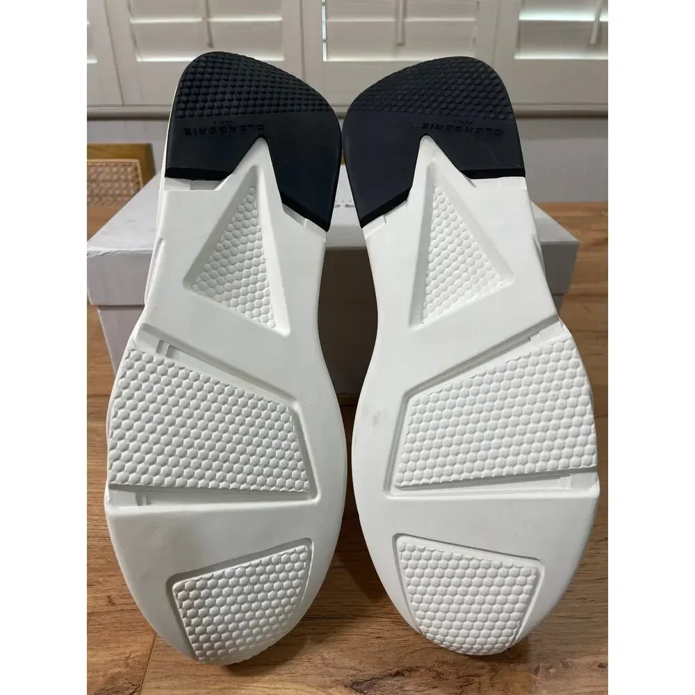 Clergerie Paris Men's Salvy Woven Sneaker Leather Jute Upper Size 11 US 44 EU